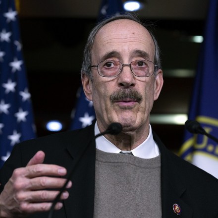 Representative Eliot Engel, a Democrat from New York, speaks during a news conference at the U.S. Capitol in Washington D.C., U.S., on Tuesday, Jan. 28, 2020. President Donald Trump's lawyers finished presenting his defense on Tuesday, their third day of arguments in the Senate impeachment trial. The next phase, 16 total hours of senators' questions for both sides, will begin Wednesday. Photographer: Stefani Reynolds/Bloomberg via Getty Images